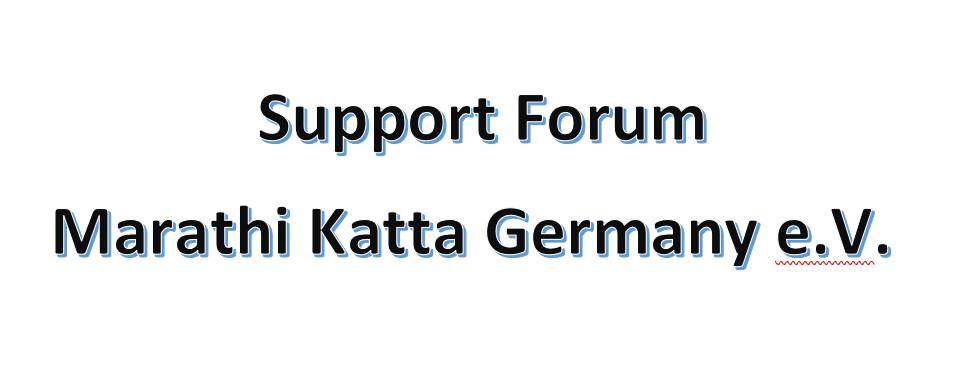 23.03.2020 - Marathi Katta Support Forum